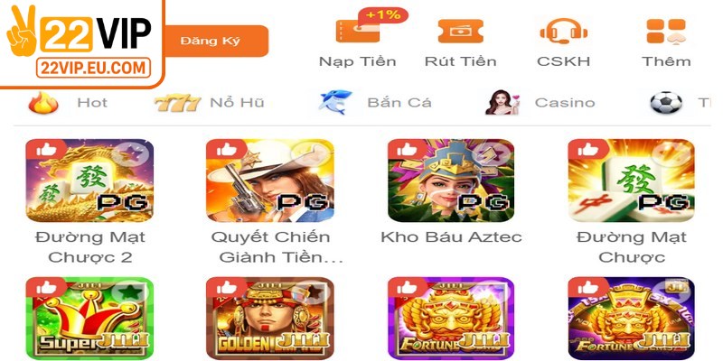 Tuân thủ điều kiện đăng ký 22VIP, mở tài khoản hội viên thành công