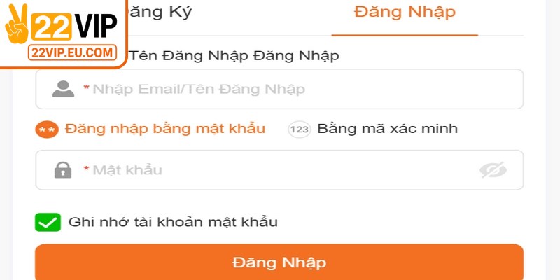 Để đăng nhập 22VIP bạn cần mở trang chủ chính thức của nhà cái