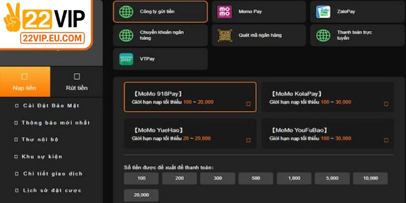 Sử dụng ví điện tử không cần liên kết ngân hàng chính chủ