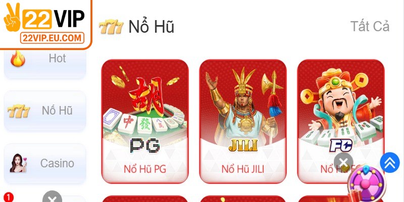 Nổ hũ Jili là thể loại game slots đổi thưởng trực tuyến
